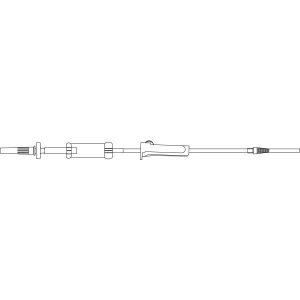 BAX JC4040 CS/48 CYSTO/BLADDER IRRIGATION SET,TUBING L81" 