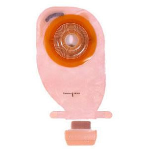 COL 14165 BX/10 ASSURA 1-PIECE CONVEX TRANSPARENT DRAINABLE POUCH, PRE-CUT 1 1/8IN (28MM)