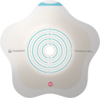 SenSura® Mio Click Skin Barrier, Concave, Cut-to-Fit Stoma Opening 1-3/8" - 2-1/8" (35mm - 55mm), Flange 2-3/8" (60mm) - Box of 5