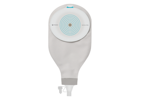 SenSura Mio 1-Piece High Output, Transparent, 24.5oz (725ml), Stoma Opening 3/8" - 4" (10mm - 100mm) - Box of 10