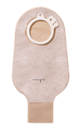 Assura® Two-Piece Drainable Pouch, Clamp, Transparent 12-1/2" (30cm), Flange 2-3/8" (60mm) - Box of 10