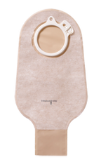 Assura® Two-Piece Drainable Pouch, Clamp, Transparent 12-1/2" (30cm), Flange 2-3/8" (60mm) - Box of 10