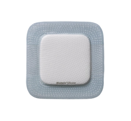 BX/5 BIATAIN SILICONE FOAM DRESSING, 6IN X 6IN (15CM X 15CM) - 10×10cm / 4×4in