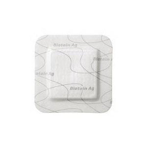COL 39636 BX/5 BIATAIN SILICONE AG ANTIMICROBIAL FOAM DRESSING 3 X 3IN (7.5 X 7.5CM)