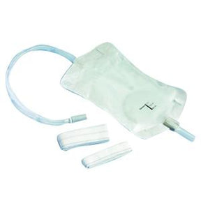 Conveen Security+ Leg Bag – 17 oz (500 ml), Non-Sterile, Fabric Straps - 500ML