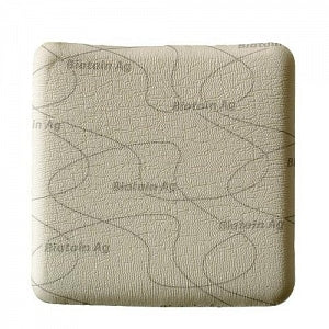 BX/5 BIATAIN AG NON-ADHESIVE FOAM DRESSING, SIZE 4IN X 8IN (10CM X 20CM) - 20×20cm / 8×8in