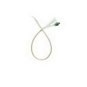 BX/5 FOLYSIL 100% SILICONE TIEMANN COUDE CATHETER, 2-WAY, 12FR, 10CC - 15CC / 16Fr