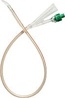 BX/5 CYSTO-CARE SILICONE TIEMANN COUDE FOLEY CATHETER, SIZE 14FR 15CC BALLOON - 15CC / 14Fr