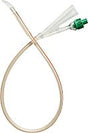 BX/5 CYSTO-CARE SILICONE TIEMANN COUDE FOLEY CATHETER, SIZE 14FR 15CC BALLOON - 15CC / 14Fr