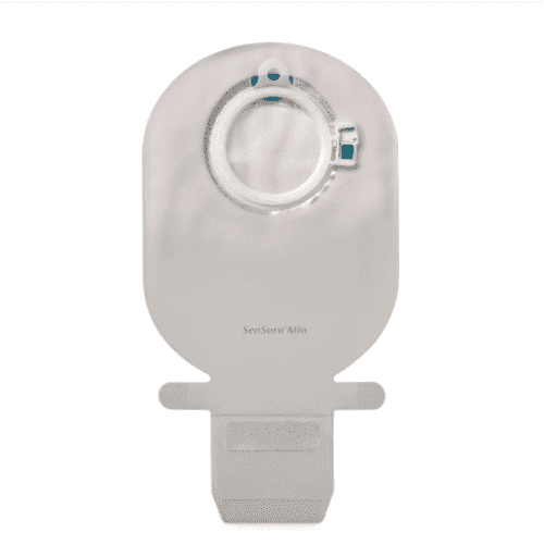 COL 11432 | SenSura Mio Click Drainable Pouch with Ileo Filter Maxi (28cm), Opaque 40mm (10/box)
