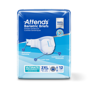 Attends Bariatric Briefs - 2XL