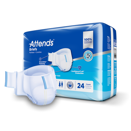 Attends Briefs Ultimate Absorbency - Large