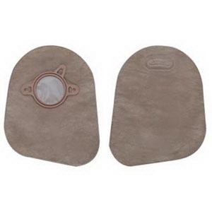 HOL 18392 BX/60 NEW IMAGE CLOSE MINI POUCH 7",BEIGE WITH FILTER, 1 3/4" FLANGE