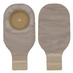 HOL 8661 BX/5 PREMIER 1-PIECE SOFT CONVEX DRAINABLE POUCH W/ FILTER, PRE-CUT 7/8IN, BEIGE