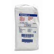 (CS40) BX/100 TOPPER® 8 SWABS (4 PLY, NON-STERILE) 10CM X 10CM - 7.5×7.5cm / 7.5cm