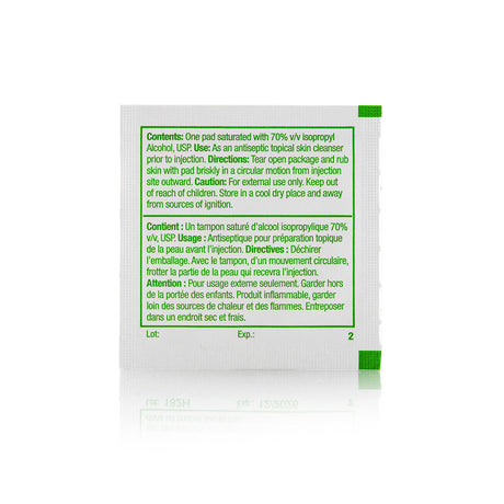 Alcohol Prep PAD 70%, Medium