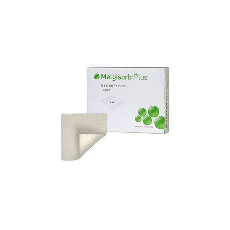 Melgisorb Plus, Highly Absorbent Calcium Alginate Dressing 5 X 5 CM — 5cm