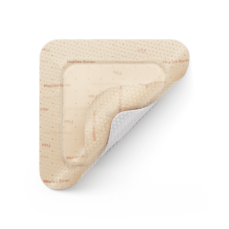 MOL 595411 BX/10 MEPILEX BORDER FLEX 15X15cm (6 X6")