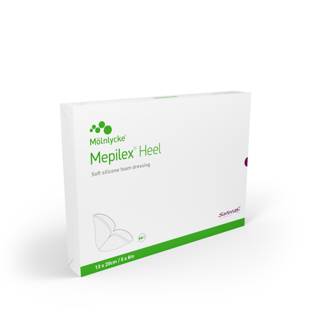 Mepilex Heel Foam Dressing, Size 13Cm X 20Cm Bx/5 - 13×20cm / 13cm