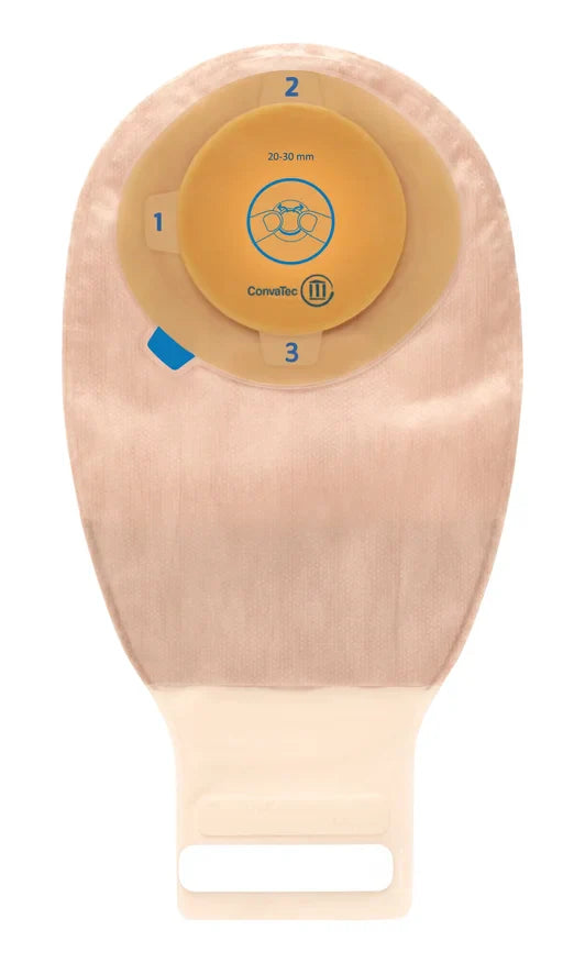 Esteem Moldable 1-piece TAN Drainable Pouch, Size Extra Large 40-50mm — 50mm / Large