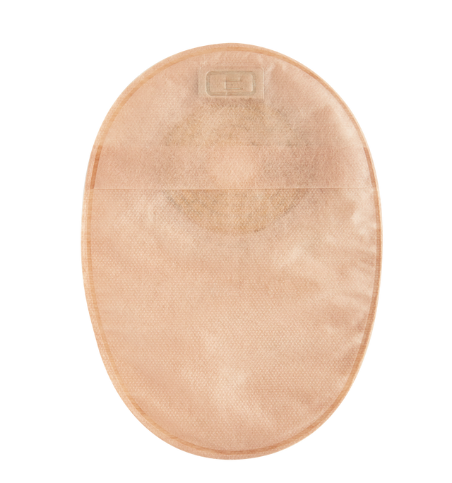 Natura® Two-Piece Closed Pouch, Flange 1-3/4" (45mm), Opaque With Easy-View Window 8.2" (20.8cm) - Box Of 30 - 45mm / 20.8cm