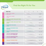 SCA 54358 TENA® Intimates™ Ultra Thin Light Bladder Leakage Pads, Regular Length