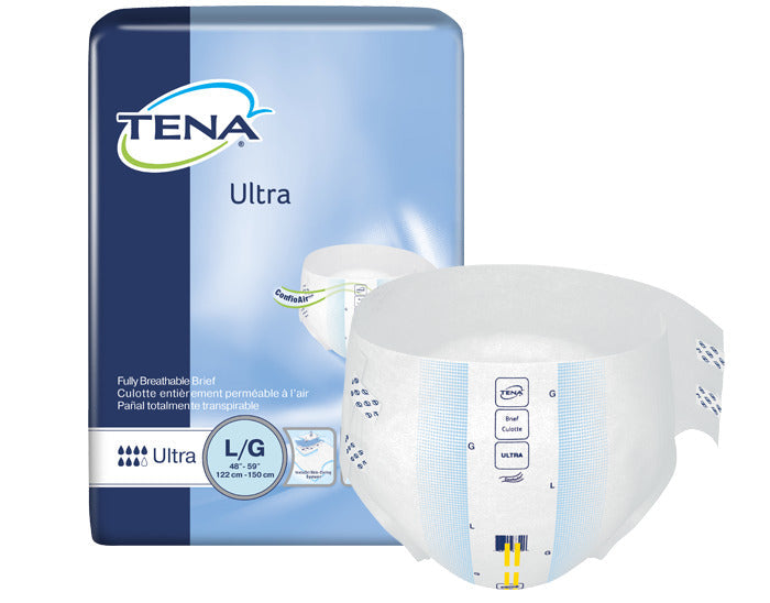 TENA® Ultra Incontinence Brief, Ultra Absorbency, Large - Medium