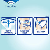 SCA 67804 TENA® ProSkin™ Flex Super Brief, Maximum Absorbency, Size 8/Small