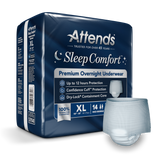 Attends Sleep Comfort™ Premium Overnight Underwear - Extra Large