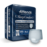 Attends Sleep Comfort™ Premium Overnight Underwear - 2XL