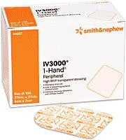 BX/50 IV3000 ONE HAND FIXATION DRESSING, SIZE 10CM X 12CM - 10×12cm / 10cm