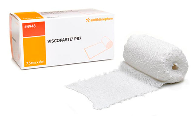 EA/1 VISCOPASTE PB7 MEDICATED PASTE BANDAGE, SIZE 7.5CM X 6M - 7.5cm / 6m
