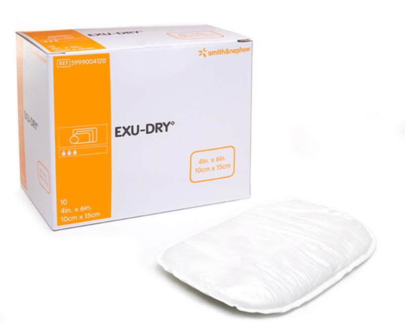 BX/30 EXU-DRY BURN WOUND DRESSING, SIZE 38CM X 46CM - 23×38cm / 23cm
