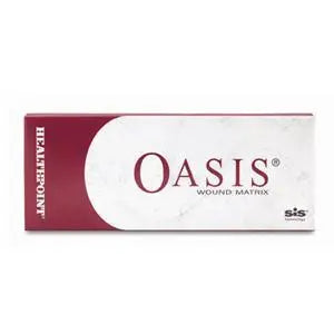 Oasis Wound Matrix Fenestrated, 3cm X 7cm (Non-Returnable) - Box Of 10 - 3×7cm / 3cm