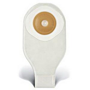 SQU 175783 BX/5 ACTIVELIFE FLEXIBLE DURAHESIVE CONVEX 1-PIECE DRAINABLE POUCH, TRANSPARENT, PRE-CUT 38MM (1 1/2") 12" LENGTH