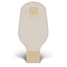 Natura® Two-Piece Drainable Pouch, Flange 1-1/2" (38mm), Transparent 12" (30.5cm), Tail Clip - Box of 10