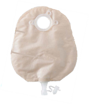 SQU 413437 BX/10 NATURA UROSTOMY POUCH, TRANSPARENT, 45MM (1 3/4IN), STANDARD