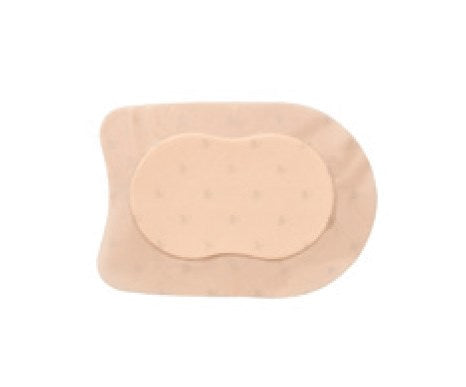 Aquacel AG Foam Adhesive Heel Dressing 19.8cm X 14cm — 19.8×14cm / 19.8cm