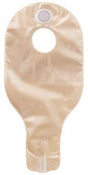 Natura® Two-Piece High Output Drainable Pouch, Flange 2-1/4" (57mm), Transparent 14" (35.5cm), Spout - Box of 5
