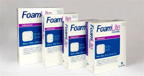 BX/10 CONVATEC FOAM LITE DRESSING, 10CM X 10CM. - 8×8cm / 8cm