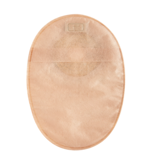 SQU 421816 BX/30 ESTEEM+ 1-PIECE 6" CLOSED-END POUCH W/ MODIFIED STOMAHESIVE CUT-TO-FIT SKIN BARRIER WINDOW & FILTER OPAQUE W/ 2-SIDED COMFORT PANEL & NO TAPE COLLAR 20mm (3/4") TO 70mm (2 3/4") STOMA