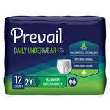 Prevail® Maximum Absorbency Underwear - 2X-Large