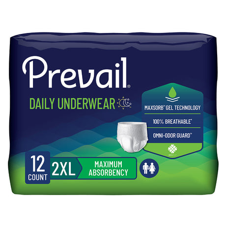 Prevail® Maximum Absorbency Underwear - 2X-Large