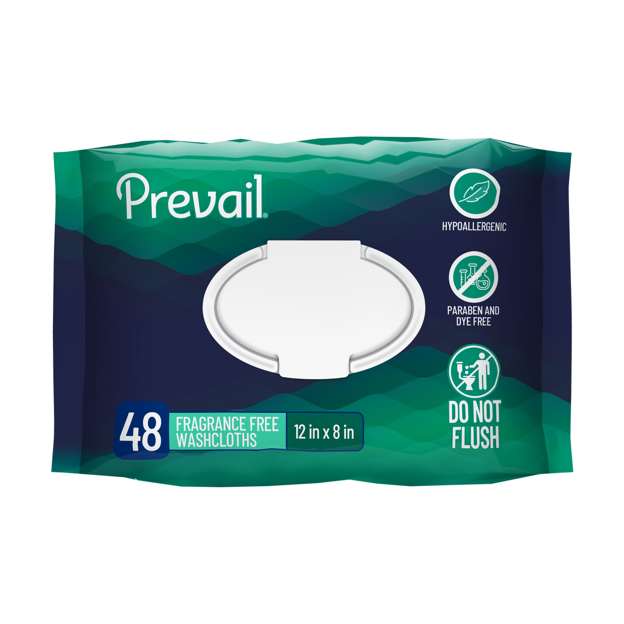 Prevail® Fragrance Free Soft Pack with Pull Open Lid