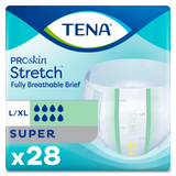 TENA ProSkin Stretch Super Incontinence Brief, Heavy Absorbency
