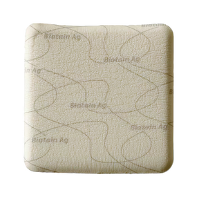 Biatain AG Non-adhesive Foam Dressing, Size 4in X 4in (10cm X 10cm) — 10×10cm / 4×4in