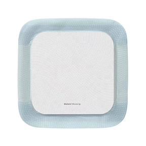 Biatain Silicone AG Foam Dressing 7" X 7" (17.5 CM X 17.5cm) — 17.5×17.5cm / 17.5cm