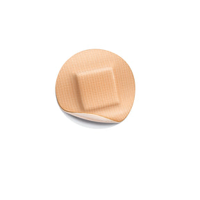 Leukoplast Elastic Fabric Adhesive Bandages, Round Spot, .875 in. Round, Box of 100