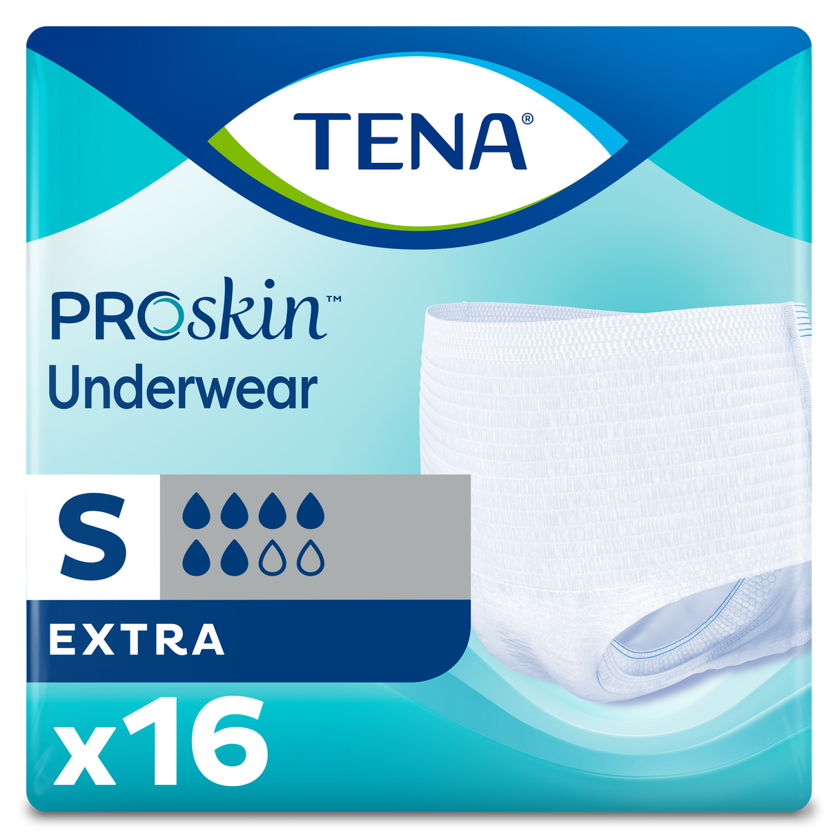 TENA ProSkin Extra Protective Underwear, Moderate Absorbency