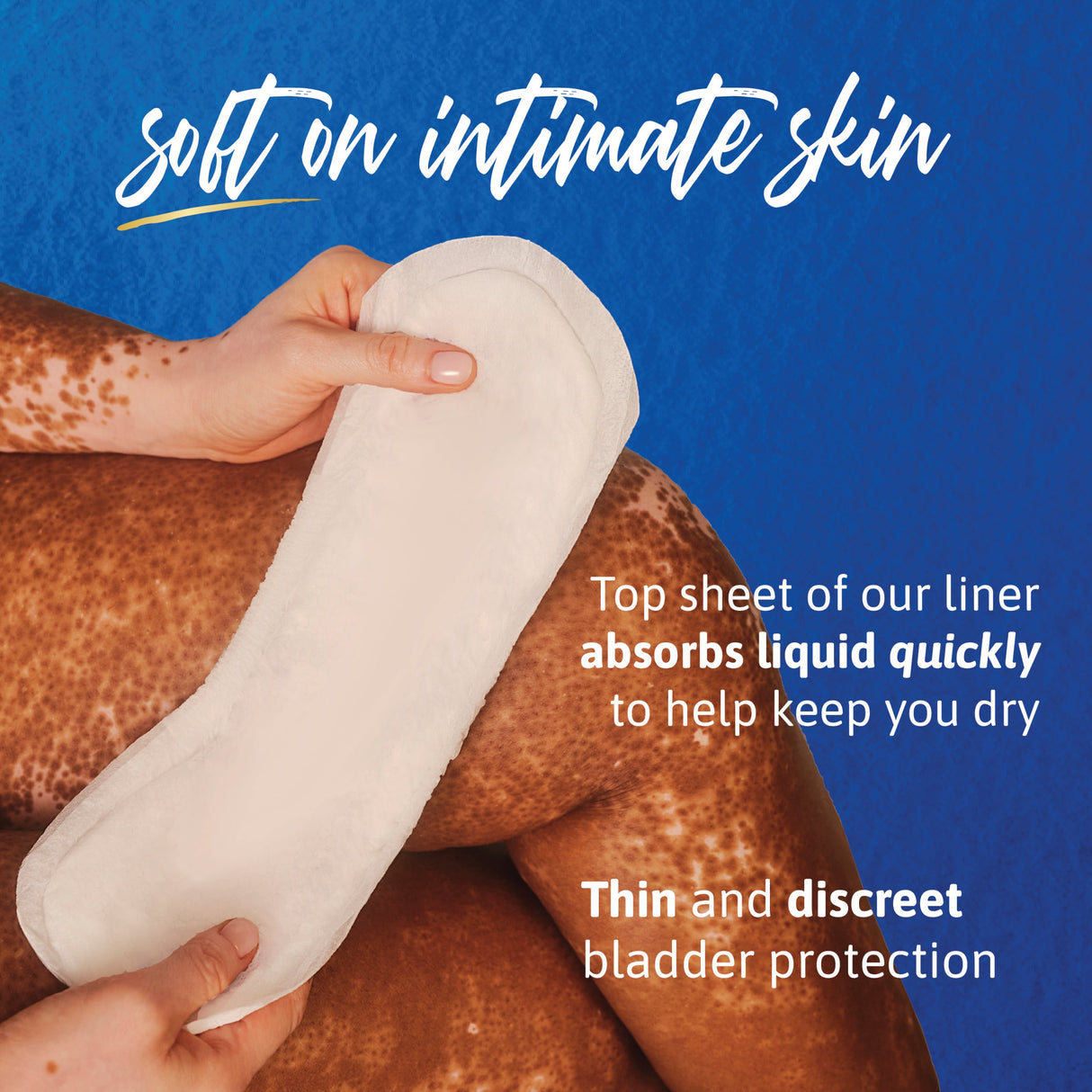 TENA Sensitive Care Extra Coverage Very Light Bladder Leakage Liner